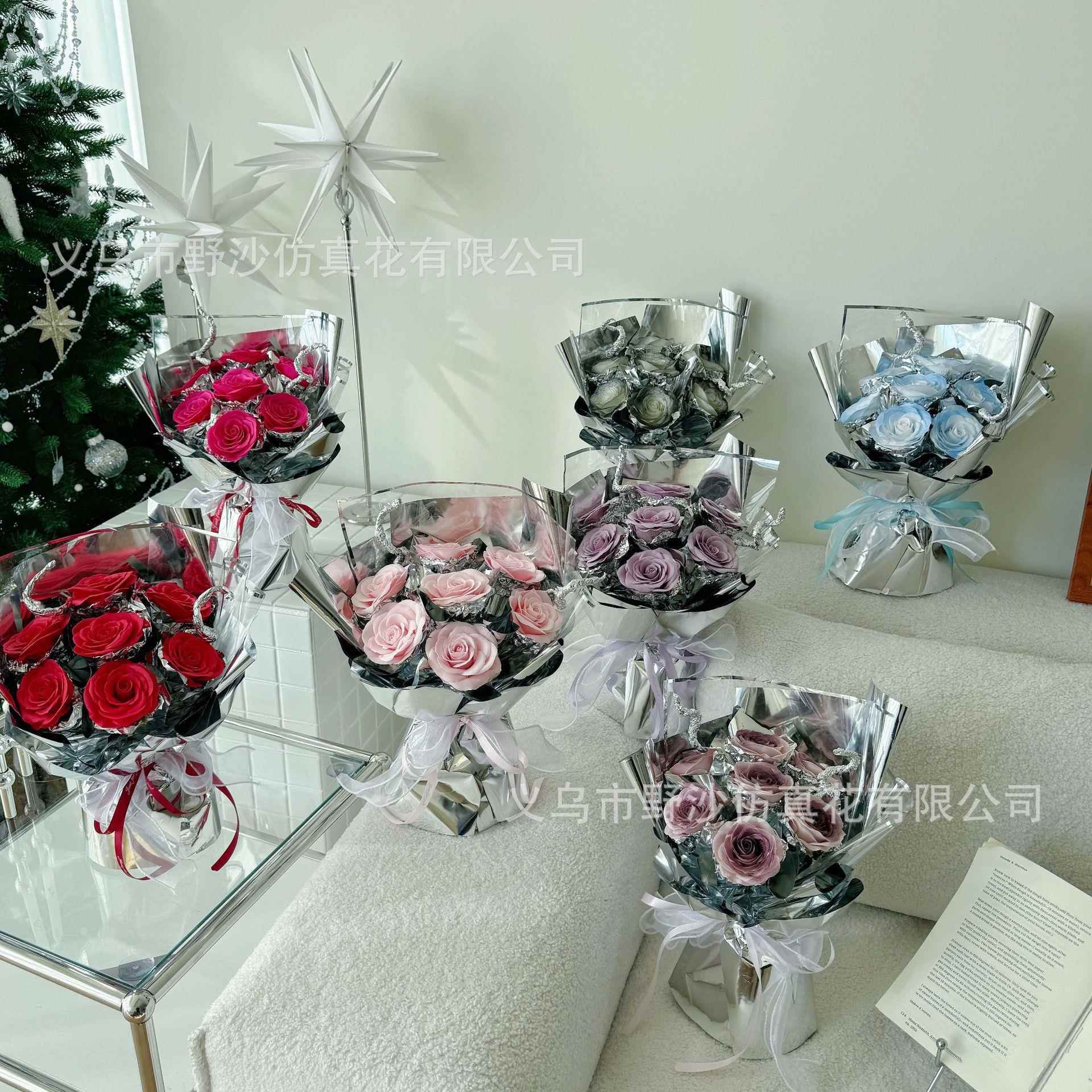 新品520情人节银河玫瑰香皂花束告白送爱人女朋友闺蜜生日礼物