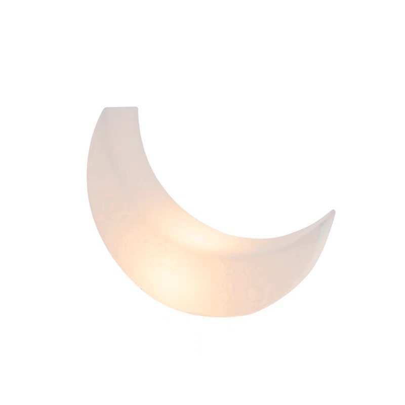 月亮落地灯户外太阳能月亮庭院景观灯别墅花园氛围灯防水草坪月牙