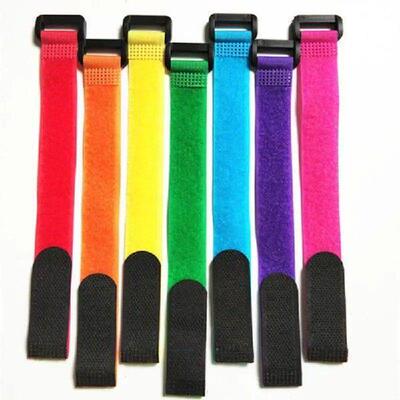 10pcs Reusable Cable Straps Multipurpose Quality Hook and