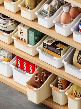 Slanted Opening Large Capacity Storage Box for Kitchen Condi