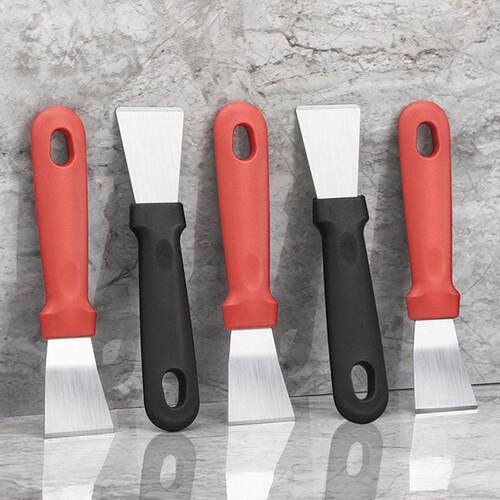 Range hood turbine shell scraper, pot bottom kitchen refrige