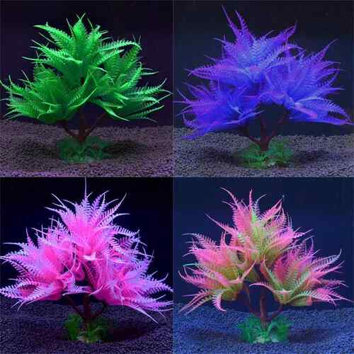 鱼缸装饰仿真水草水族造景塑料假植物花草布景盆景