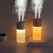 2021厂家V3加湿器双喷头大容量家用静音空调办公桌雾化香熏加湿器