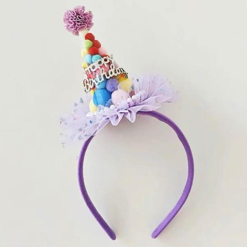 ins糖果毛球生日装扮布置套餐