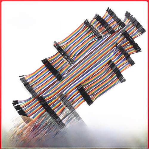 杜邦线女到女男到女男到男40P彩色电缆连接线10/15/30/20/40cm