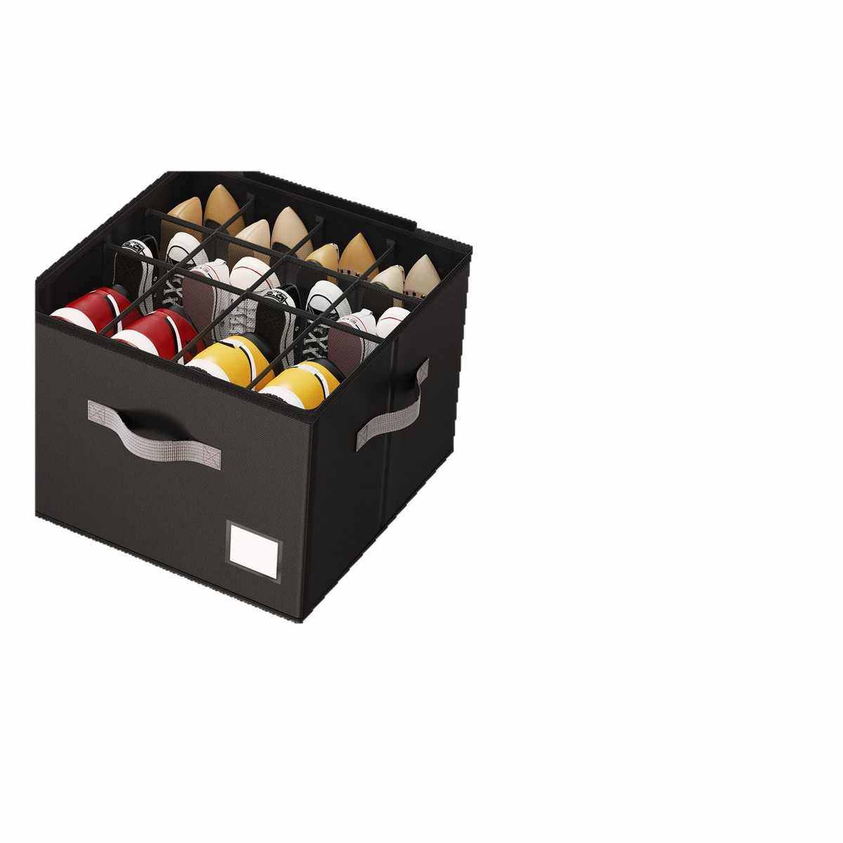 鞋子收纳箱16格带盖防尘鞋盒家用衣橱收纳多功能整理储物盒,居家布艺,收纳盒,淘宝优惠券,粉丝福利购,淘宝优惠卷