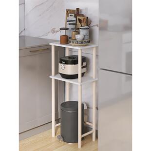 垃圾桶上方置物架厨房夹缝落地架桶装水架子高脚扫地机器人收纳架