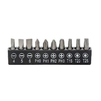 10pcs Electric Hex Shank Screwdriver Bits Multifunctionl