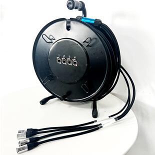 户外显示屏用 4通道网线cat6屏蔽RJ45信号线以太网蛇形网线电缆车