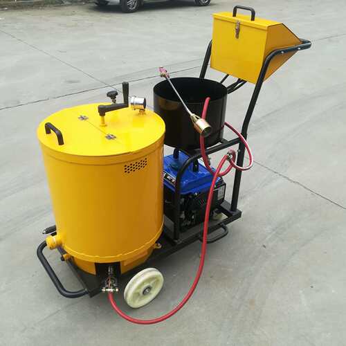 小型沥青灌缝机60L自流式路面灌缝马路灌缝修补机100L裂缝填缝机