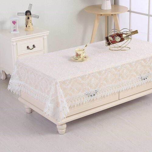 European table cloth white cover cloth lace cover cloth tabl