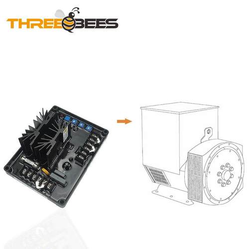 GAVR调-20AVR四个电A位器柴油发电GYE机压板动电压自调节器稳压板