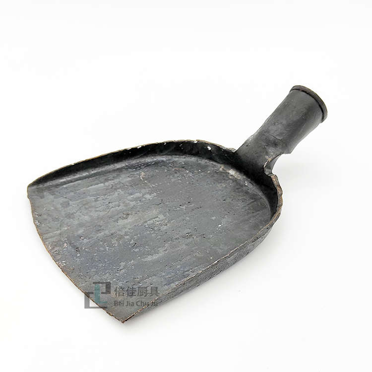 商用铲食堂学校厨房木把柄大号加长加厚大铁锅铲子厨师炒勺铲头