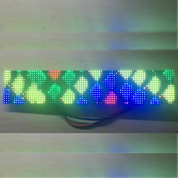 显示GRE-T-005个汉字LED滚显示屏动走字4屏3板20长6高特殊模组单