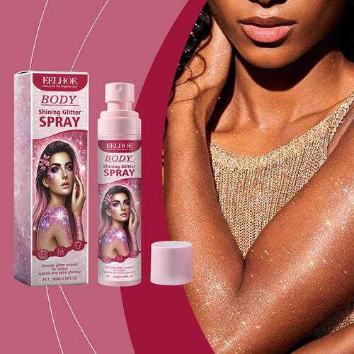 EELHOE Stage Makeup Glitter Spray - Facial and Collarbone Hi
