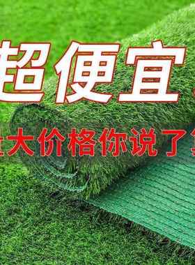 草坪地毯工挡假草皮幼园绿儿地绿围植人AL100517造户地外庭院装饰
