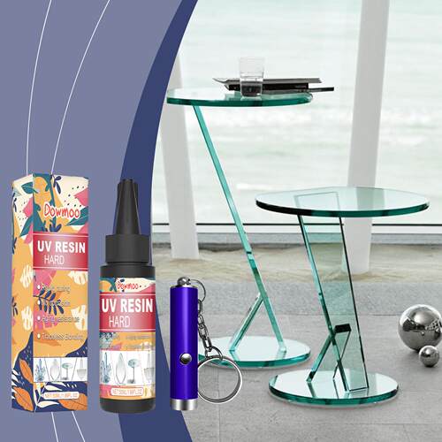 DOWMOO Resin Adhesive, Crystal Epoxy for DIY Crafts - Odorle