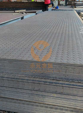 厂家供应热轧花纹板HWQ235B花纹板楼梯踏步工地防滑钢板任意切割