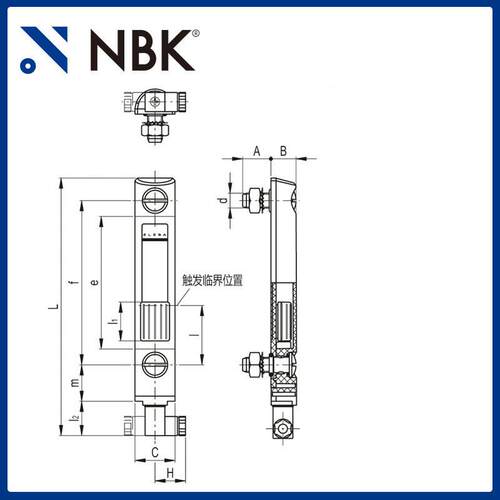 NBK ELESA HCV-E-AX透明聚酰胺基科技聚合体柱式液位指示器耐热