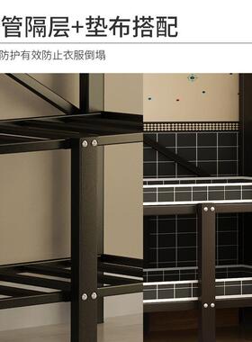 衣免安卧装柜折叠衣柜家用室结实耐用布PSJ衣柜出租房现代简约衣