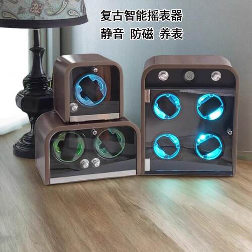 自动摇表器机械表家用防磁转表器手表转动摇摆自摆机械表上链器