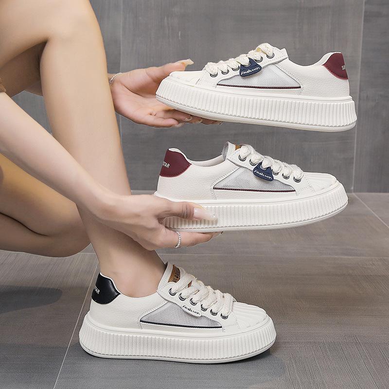 贝壳板鞋透气小白小众百搭老爹鞋