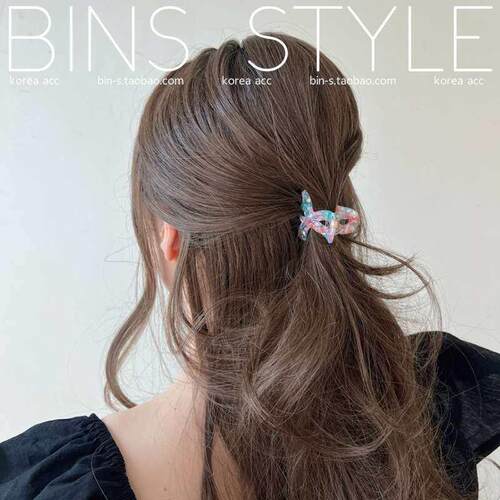 Elegant All-match Hawksbill Cross Small Side Hair Cute Hairp
