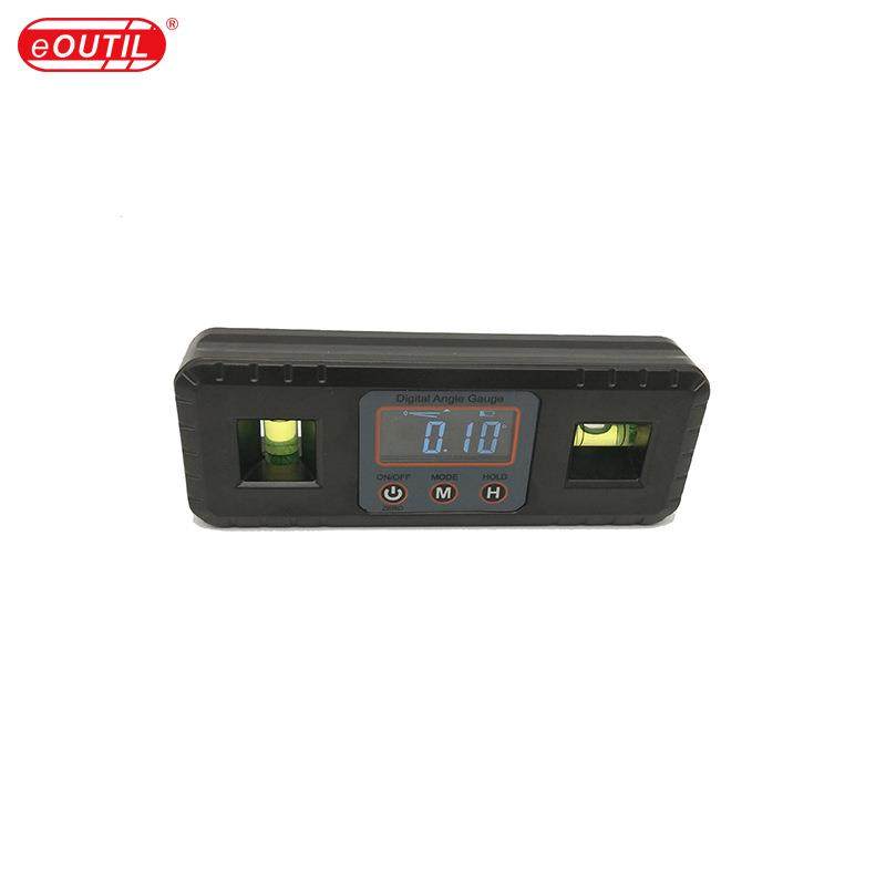 DL1909长方形便携式数显水平仪角度尺磁性倾角仪水平倾角仪