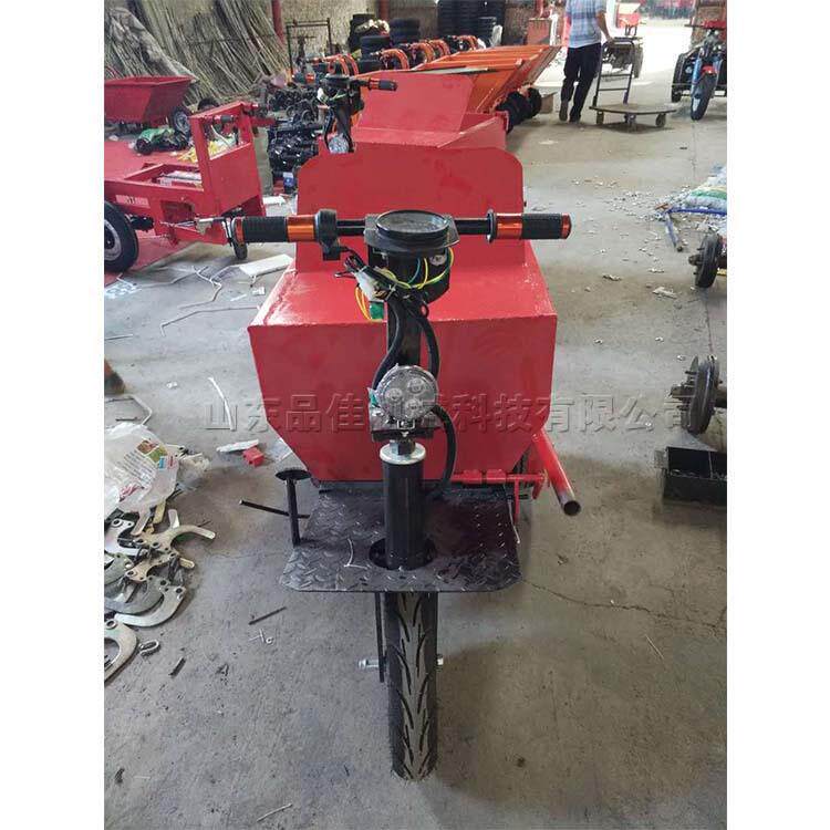 电动三轮灰斗车 建筑工地混凝土接料车 室内装修狭小空间运料车