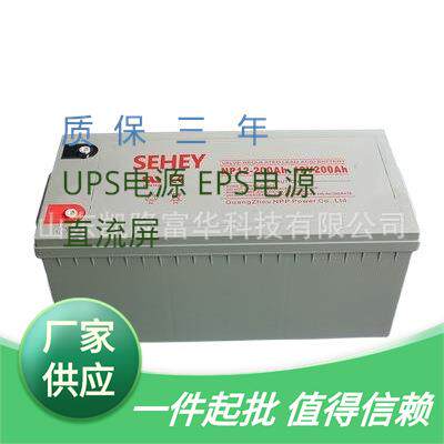 SEHEY西力NP12-200免维护铅酸电池12V200AH光伏直流屏机房蓄电池