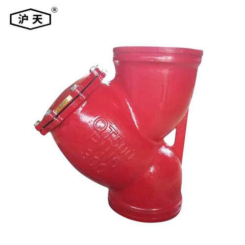 阀门工业管式沟槽过滤器G81X不锈钢过滤器DN300过滤设备