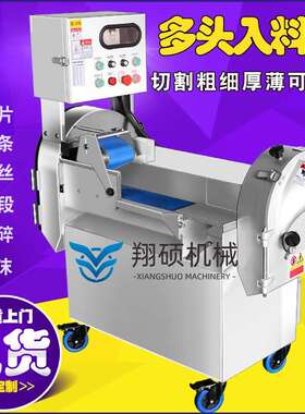 工厂现货商用 鲜竹笋切片机鹅仔菜唛仔菜切段机 尺寸可按需制作