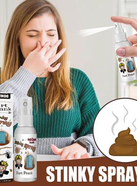 Dowmoo Stinky Spray Prank Toy - Liquid Spray for Long-lastin