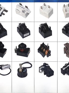 冰箱冷冻压缩机Ptc启动蝶式过热保护器Qp2-15启动Ty-Qz-003