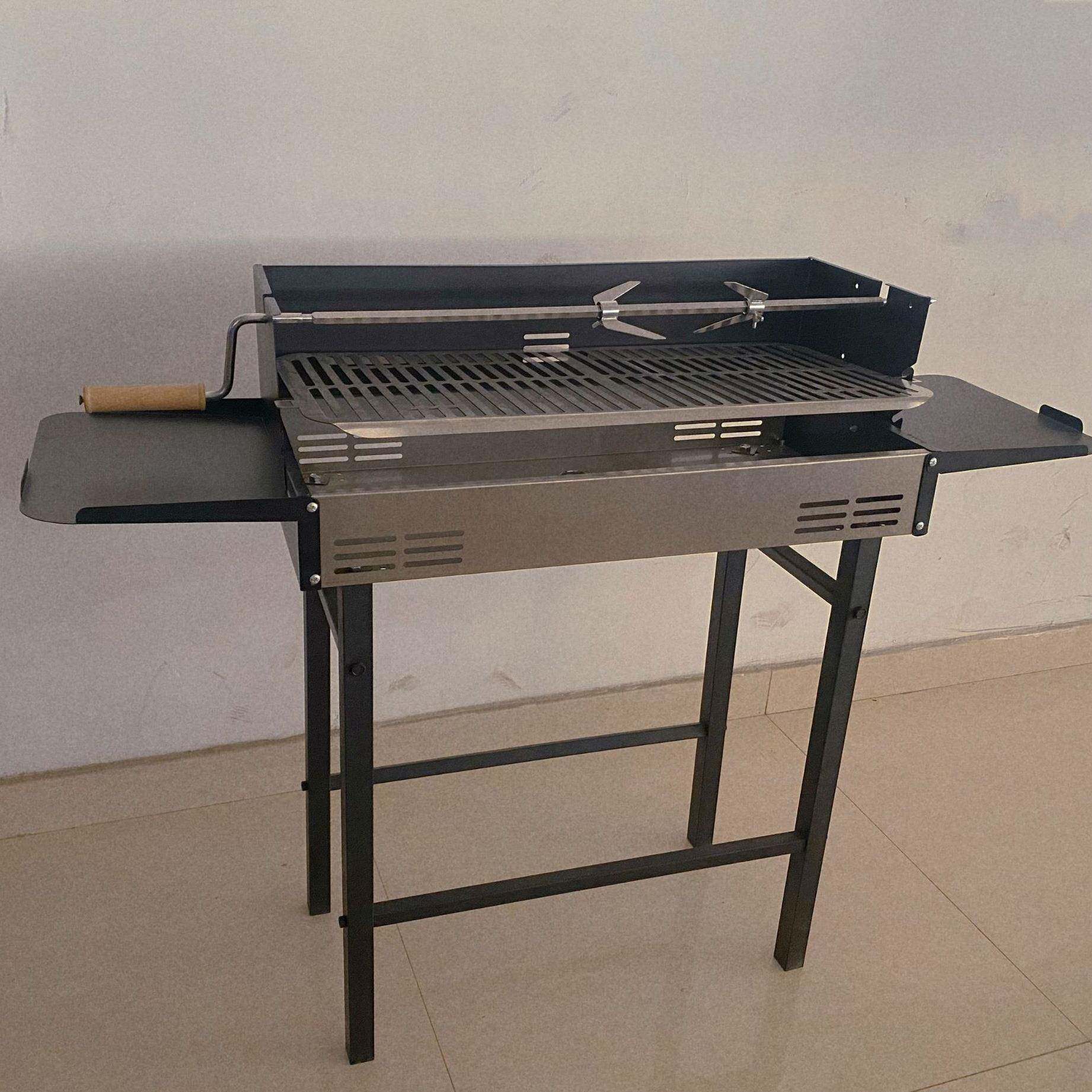 厂家直销户外便携式折叠碳烤炉bbq烤肉架烧烤炉烤鸡架烧烤架