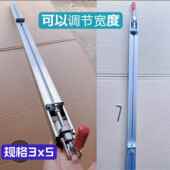 木工锯台靠山靠尺铝合金推台推杆木工台锯配件快速定位靠山