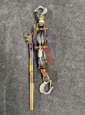 日BDA双式钩紧绳器电力拉线器用钢绳多功能紧线器丝货车专拉线器