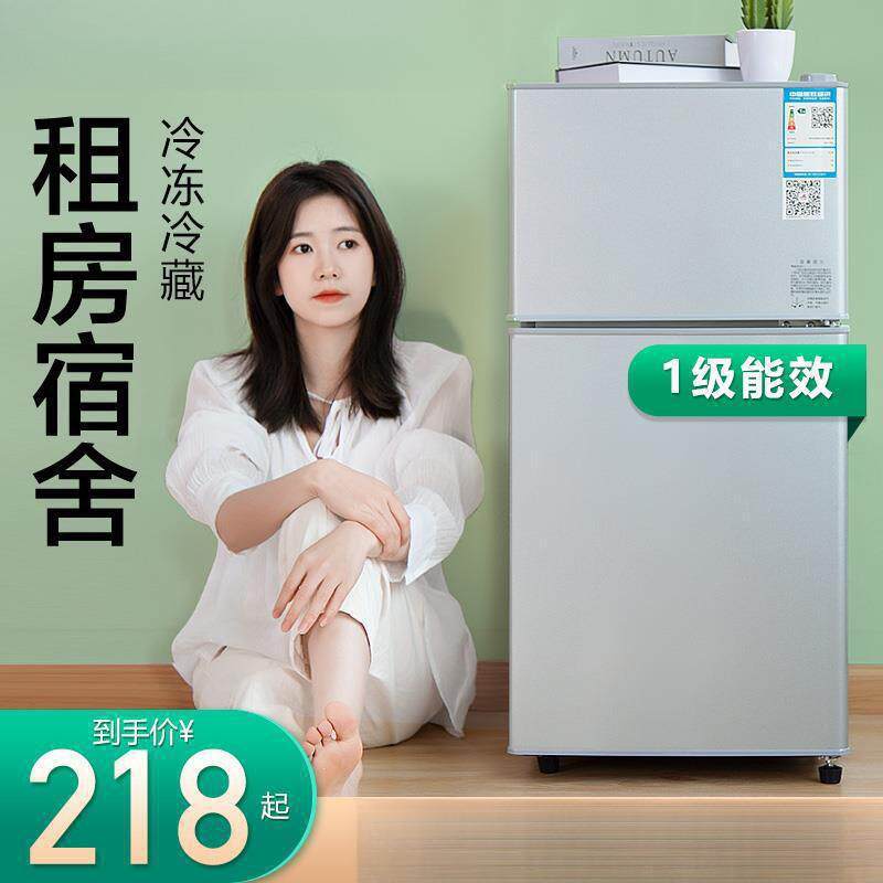 一级能效小冰箱家用小型宿舍出租房小户型办公室迷你单人节能冰箱