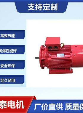 鸿泰一级能效粉尘防爆电机tYFB5-100L-2t3KWt380Vt耐高温耐高压