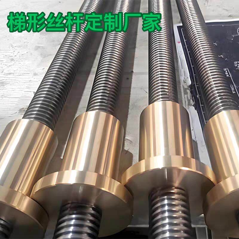 定做丝杆非标定制梯形丝杆精密T型丝杠螺丝杆T形不锈钢正反牙螺杆