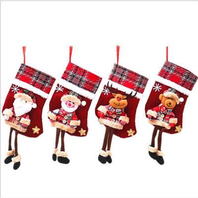 Christmas Decorations Christmas Socks Pendants Dolls圣诞袜