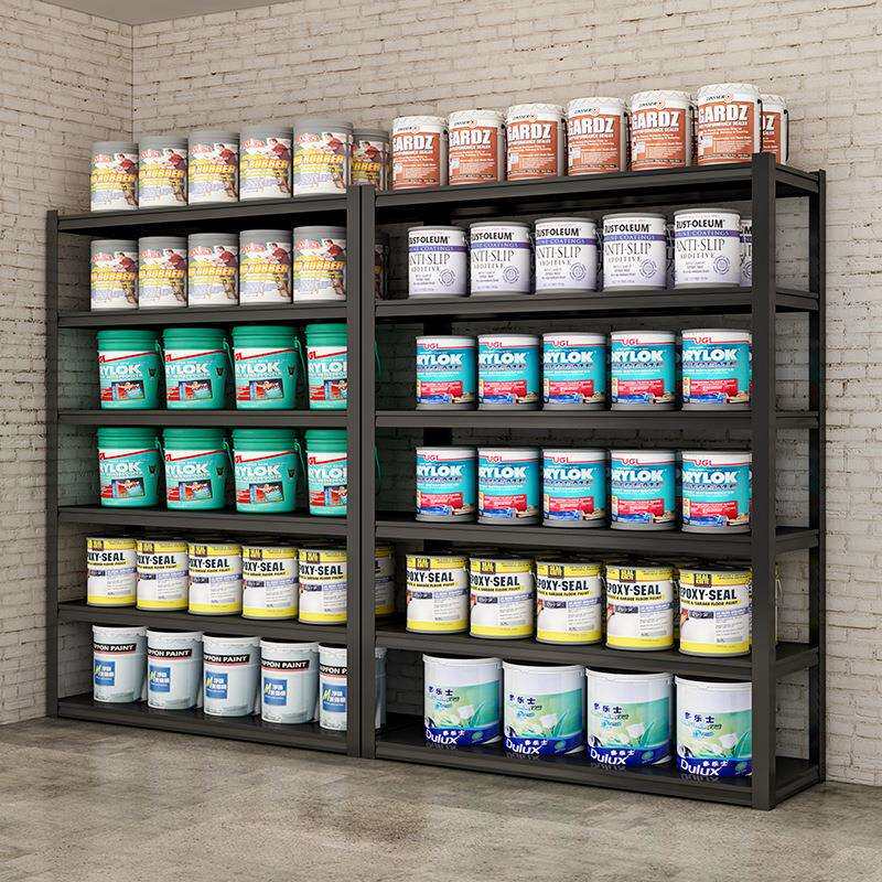 货架置物架落地多层家用仓库阳台角钢仓储铁架子超市展示架储组装