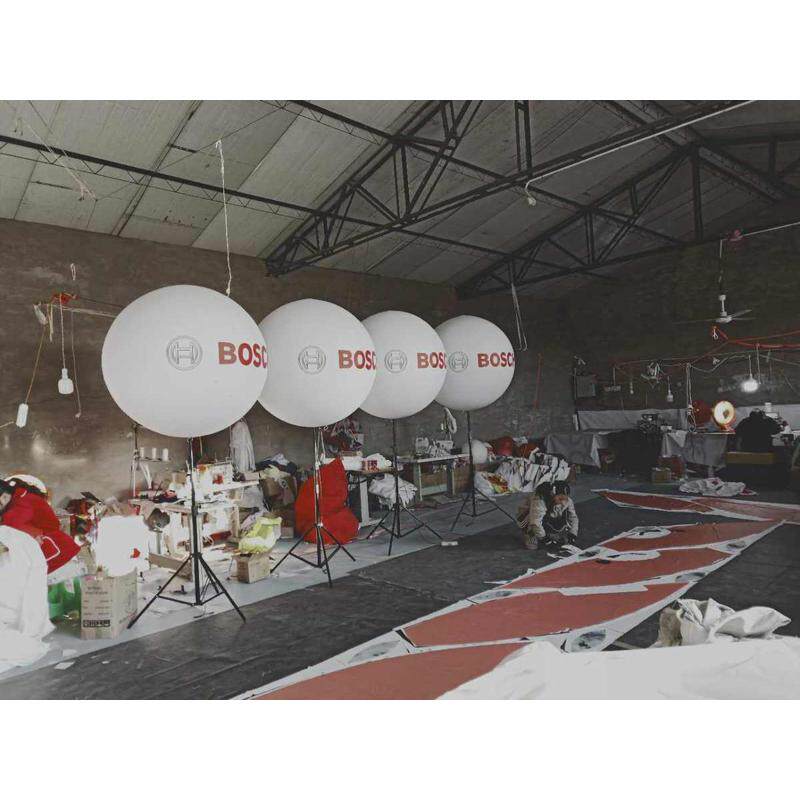 展会pvc气广告球球光路模 布置灯光球 支架球充气led发引印字