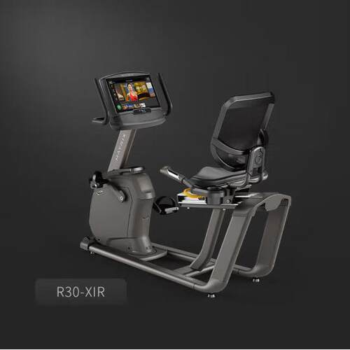 乔山JOHNSON健身车家用卧式脚踏车功率自行车健身器材R30XIR