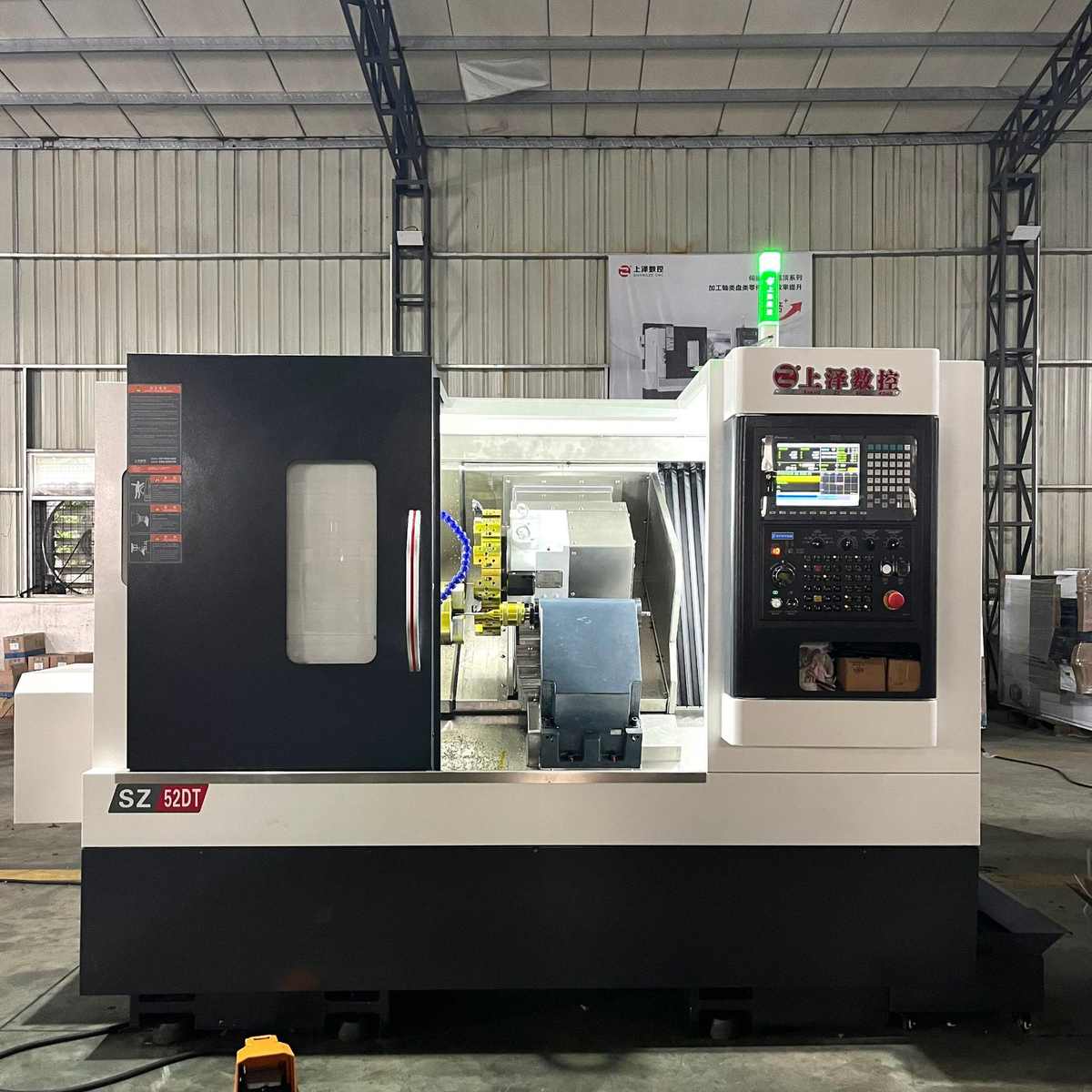 五轴重型切削机床批发  CNC52DT刀塔尾顶机数控车床数控机床厂家