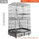 正品 创逸自厕所猫笼子猫盆一体用加家高加大加宽砂缅带因猫别墅室