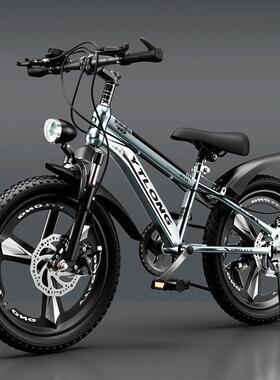 DM自行车儿童6到8-10-12-15岁中大童男小孩单车山地成人学无