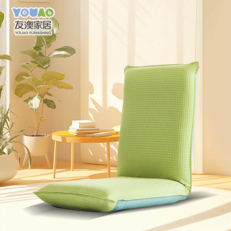 可折叠懒人沙发单人床上榻榻米房间卧室飘窗靠背椅宿舍小沙发简易