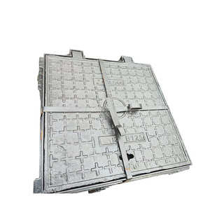 轻型井盖铸铁e600方形防圆形加重 d400 沉降球墨铸铁铸铁盖板井盖