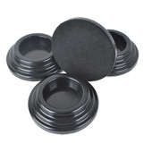 超大钢琴脚垫立式 钢琴通用实心硅橡胶材质减震轮垫保护地板可移动